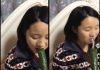 Moment Were Man pranks wife with fake snake inside a cucumber