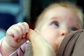Breastfeeding Calms Babies Down