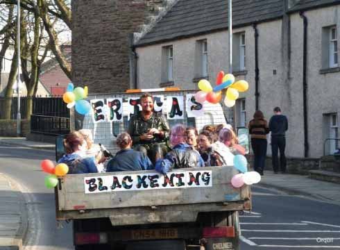 Blackening the bride in Scotland