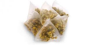 Chamomile tea bag