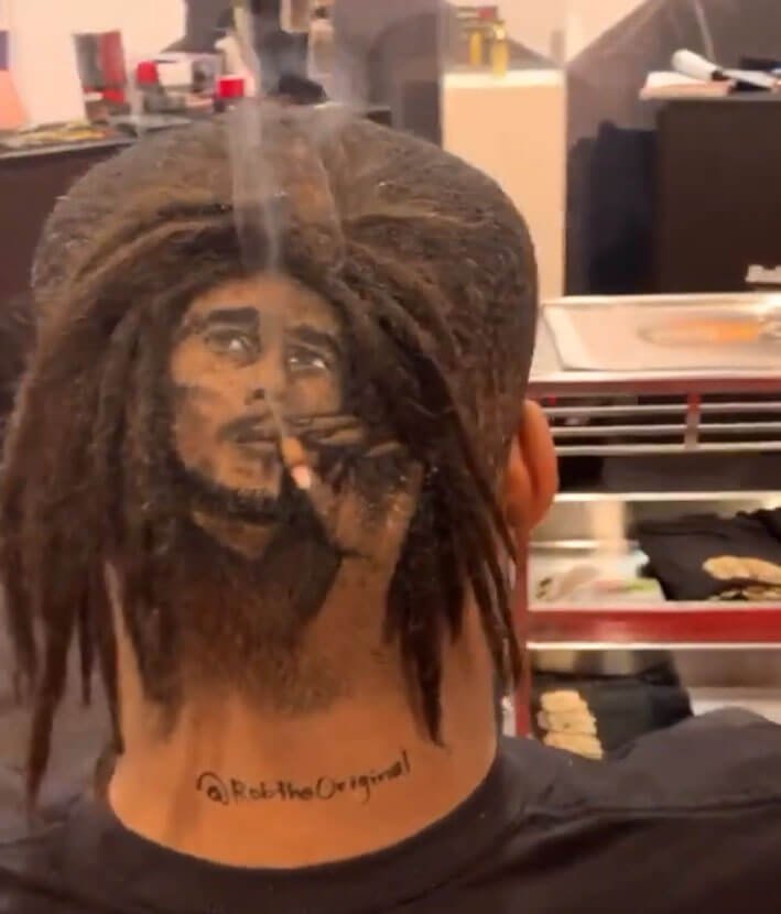 Bob Marley haircuts
