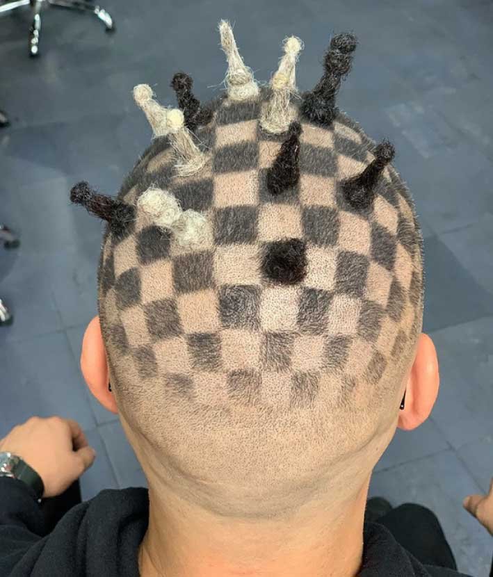 Chessboard Haircuts