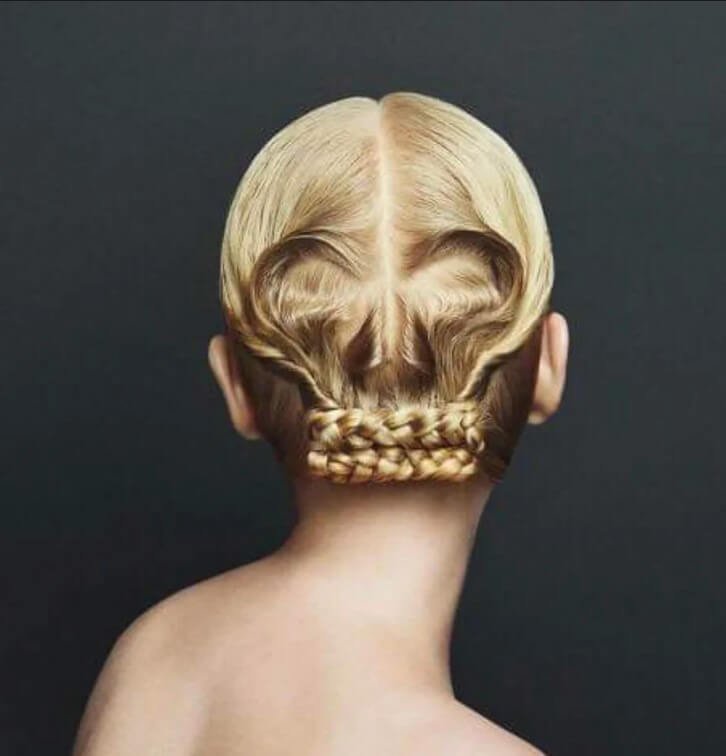 Skull-shaped Haircuts