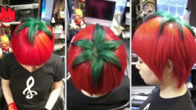 Tomato weird Haircuts